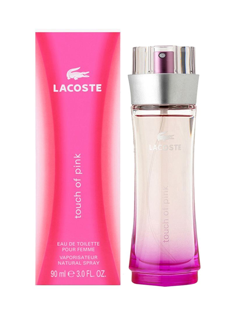 LACOSTE TOUCH OF PINK (W) EDT 90ML